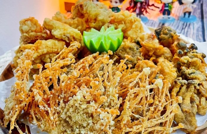 炸金針菇
